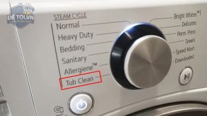 Chế độ TubClean Trên Máy Giặt LG