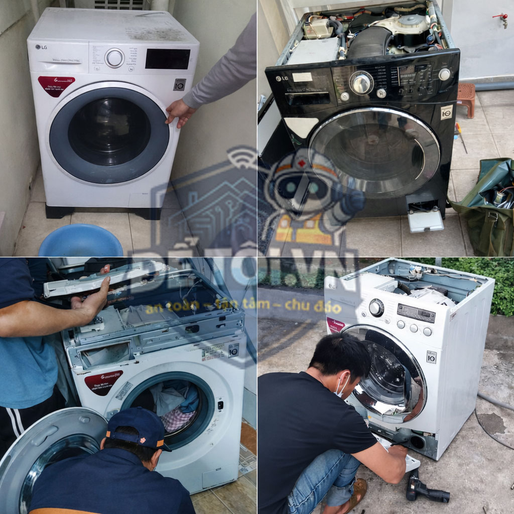 Dịch vụ sửa máy giặt LG tại nhà