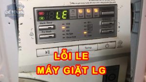 Lỗi LE máy giặt LG
