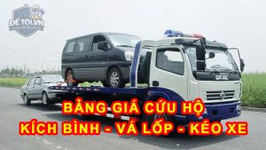 Bảng giá cứu hộ ô tô