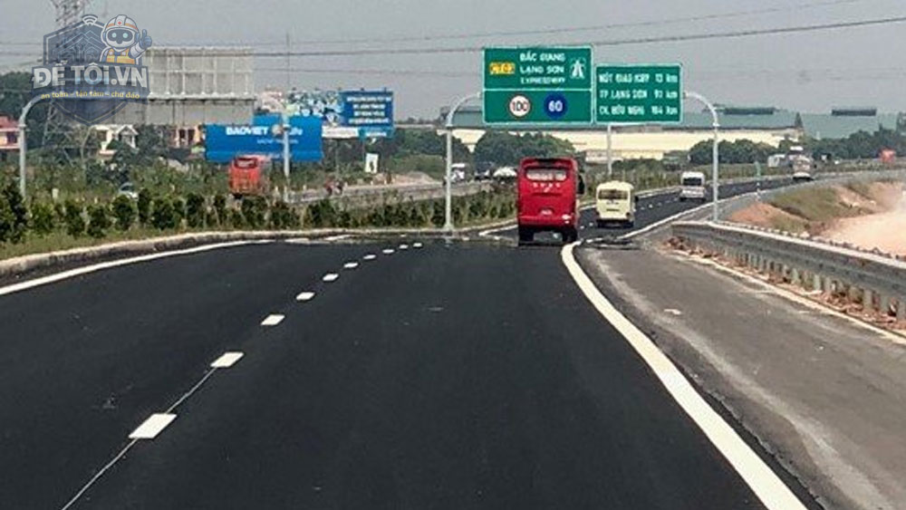 Cao tốc Bắc Giang - Lạng Sơn có làn khẩn cấp