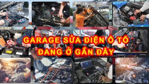 Tổng hợp những ca xử lý điện ô tô gần đây tại garage