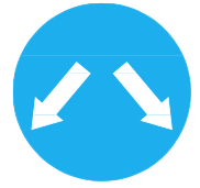 biển báo hiệu lệnh 302c - Hướng phải đi vòng chướng ngại vật