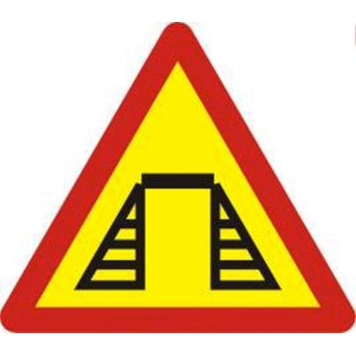 biển báo nguy hiểm 213 - Cầu tạm