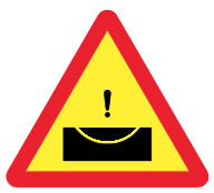 biển báo nguy hiểm 216b - Đường ngầm có nguy cơ lũ quét