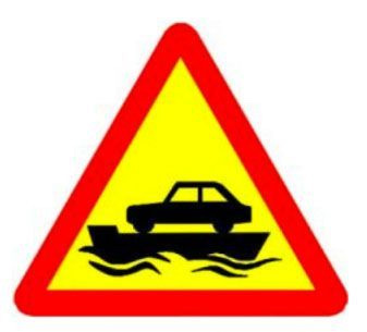 biển báo nguy hiểm 217 - Bến phà