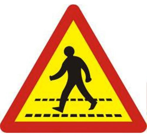 biển báo nguy hiểm 224 - Đường người đi bộ cắt ngang