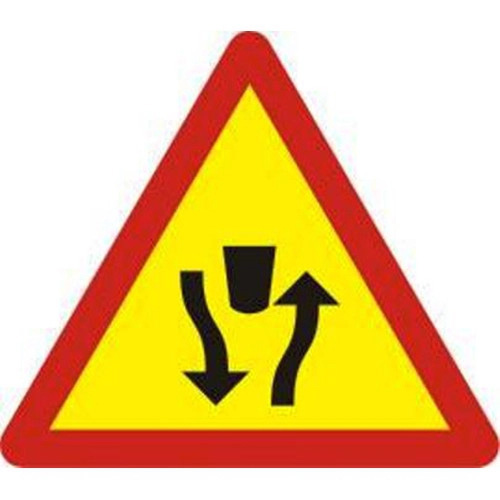 biển báo nguy hiểm 235 - Đường đôi