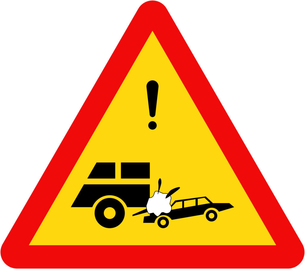 biển báo nguy hiểm 244 - Đoạn đường hay xảy ra tai nạn